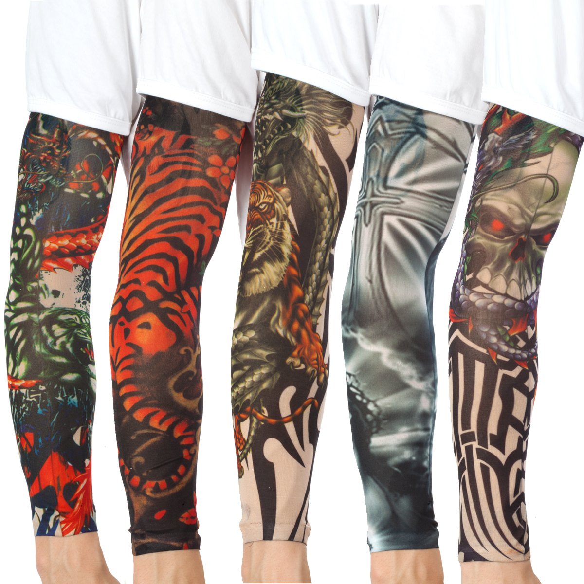 Akstore manga tatuaje corazón, diseño llamativo para fiestas