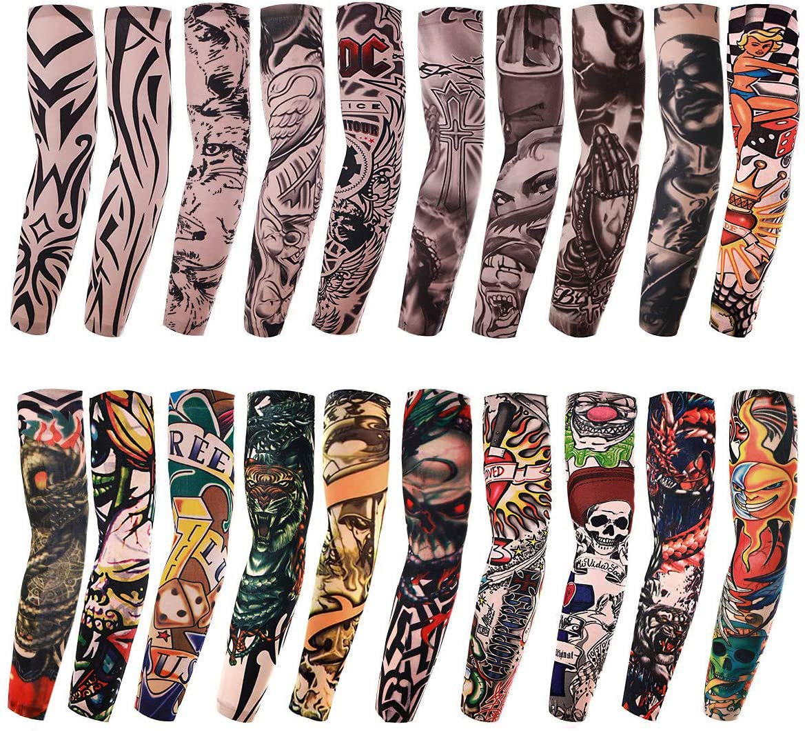Akstore manga tatuaje tribal para brazo, aspecto realista para fiestas y cosplay