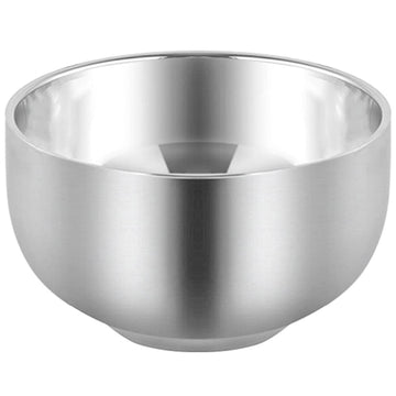 Akstore taza de afeitado en acero inoxidable con aislamiento térmico mantiene la temperatura.