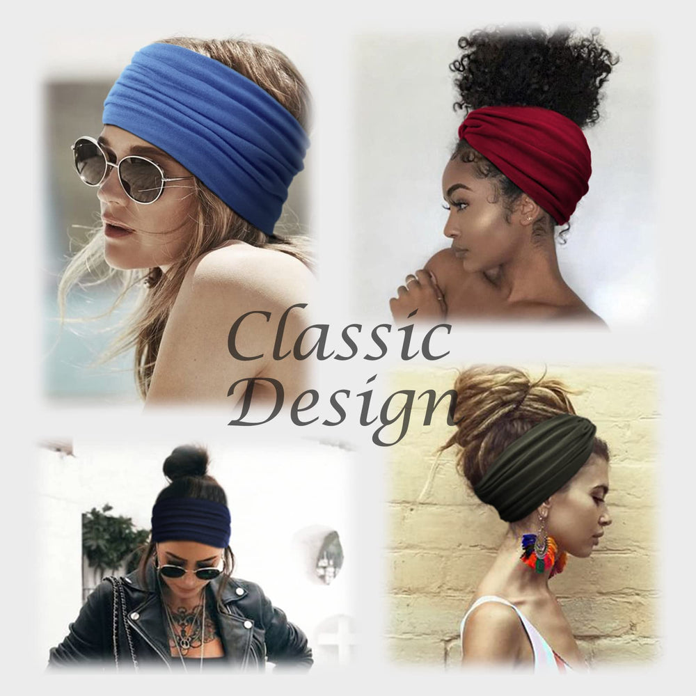 AKTVSHOW diademas varios colores para combinar con outfits diarios