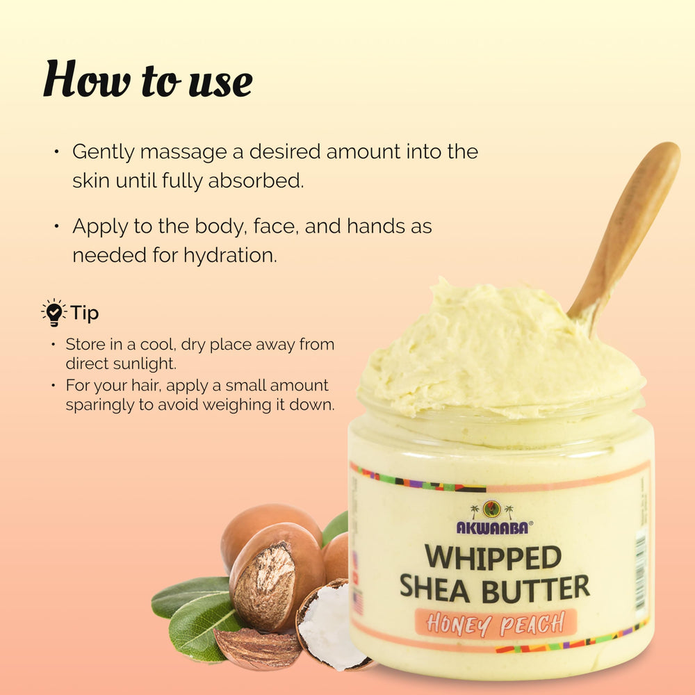 AKWAABA Beurre Karité Fouetté – parfum poudré bébé, douceur subtile
