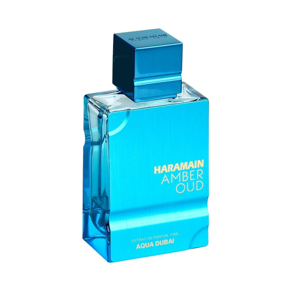 Detalle de las notas del corazón de Amber Oud Aqua Dubai, para uso diario.