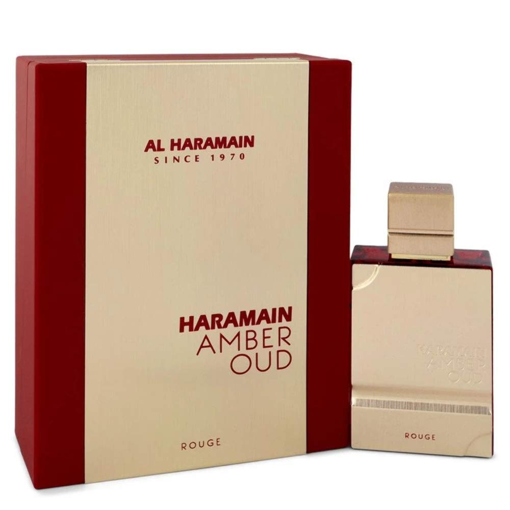 Al Haramain Amber Oud Rouge tapón facilita aplicación precisa y evita derrames
