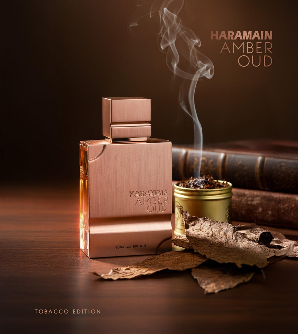 Al Haramain Amber Oud Tobacco Edition, caja cuidada para regalo sofisticado