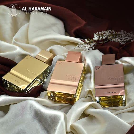 Al Haramain Amber Oud Tobacco Edition, formato de 60 ml para viajes ligeros