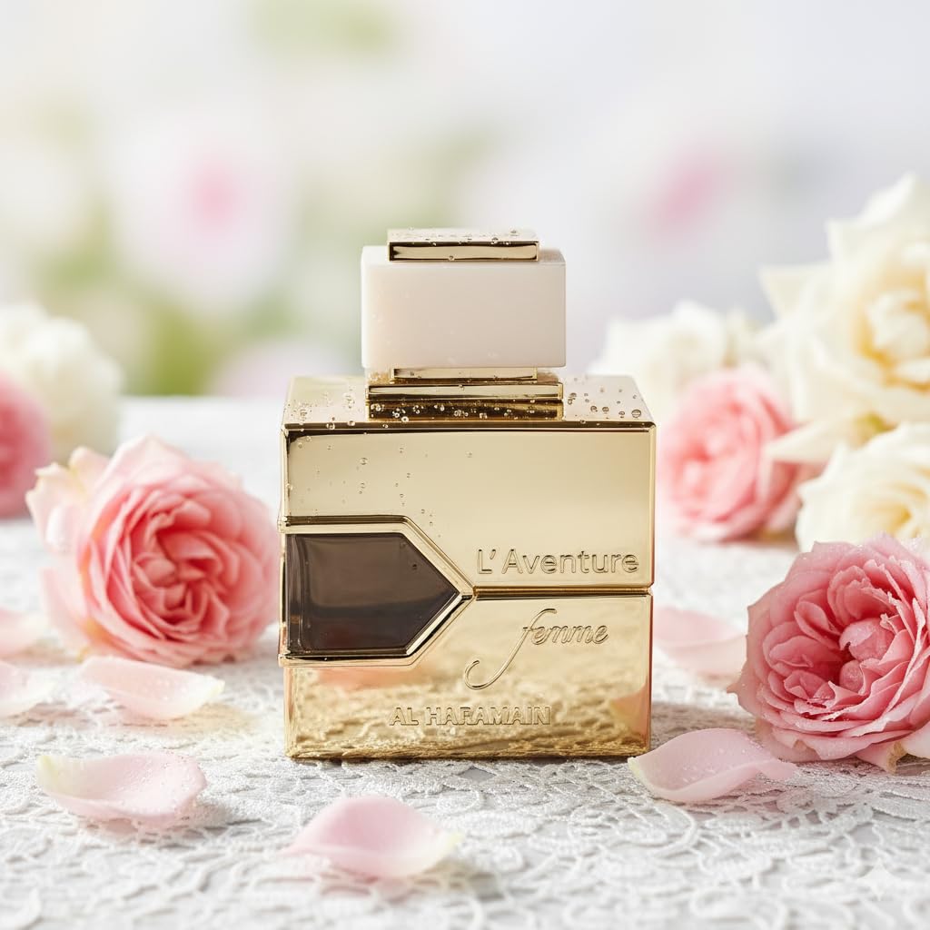 Frasco con tapa elegante de L'aventure Femme para un look refinado.
