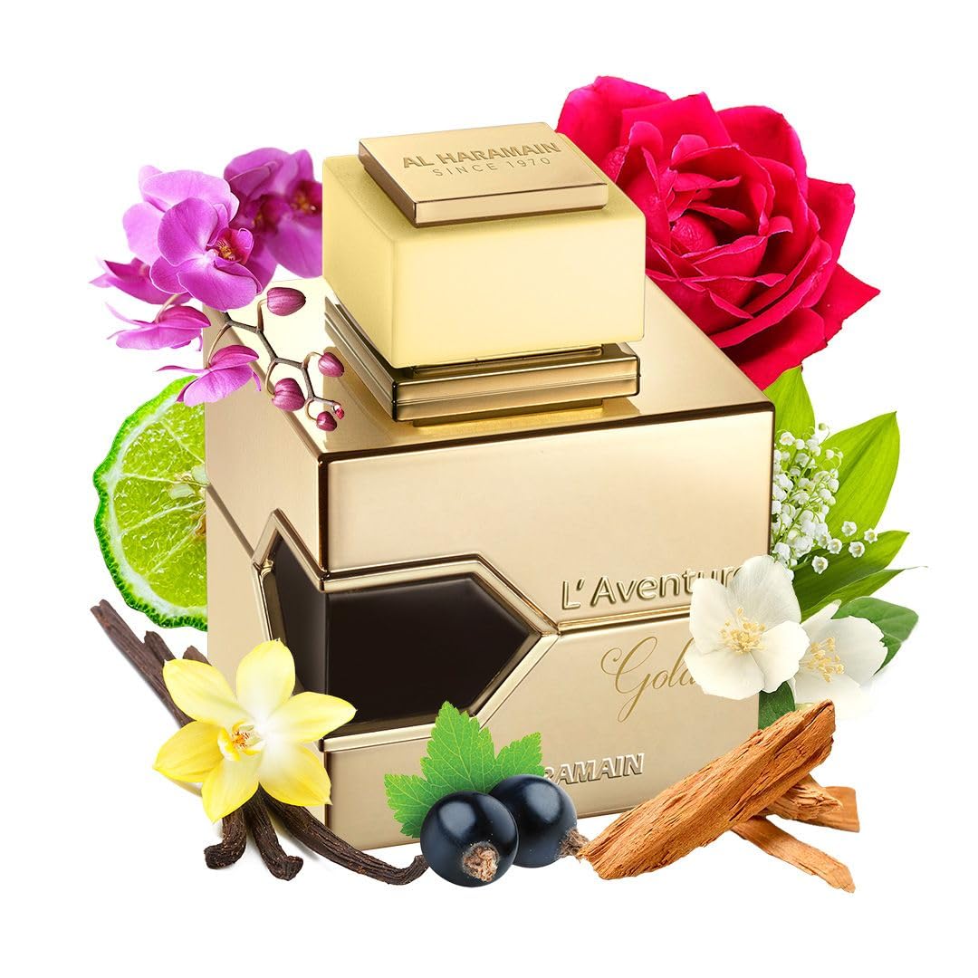 Caja elegante de L'Aventure Gold para regalo