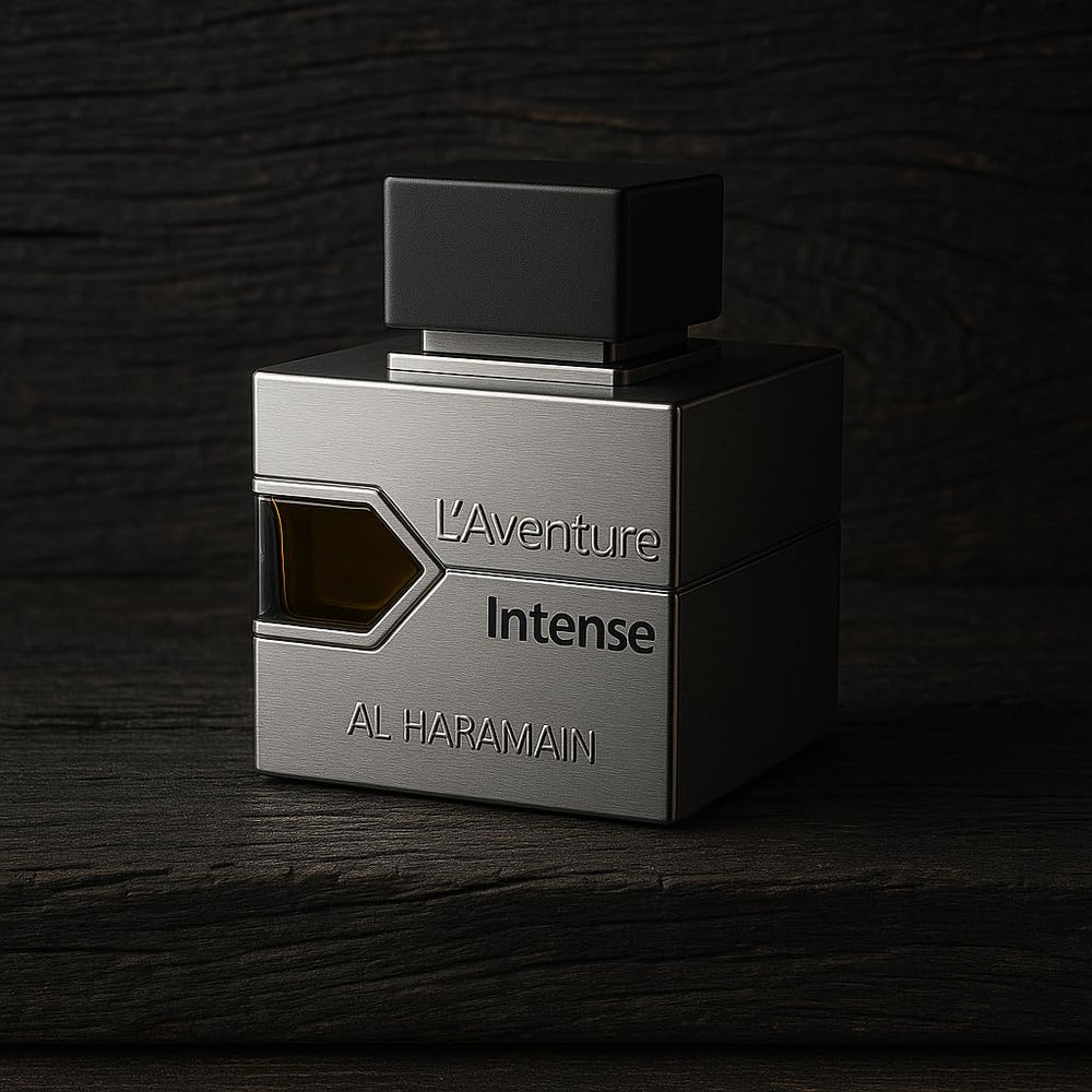 Notas amaderadas y almizcle ofrecen profundidad en L'Aventure Intense.