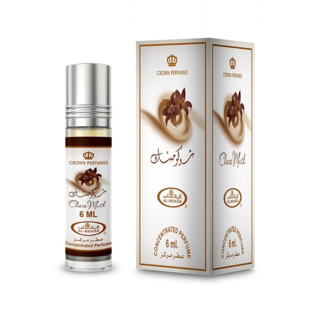 Al-Rehab Choco Musk frasco de perfume para uso diario y ocasiones