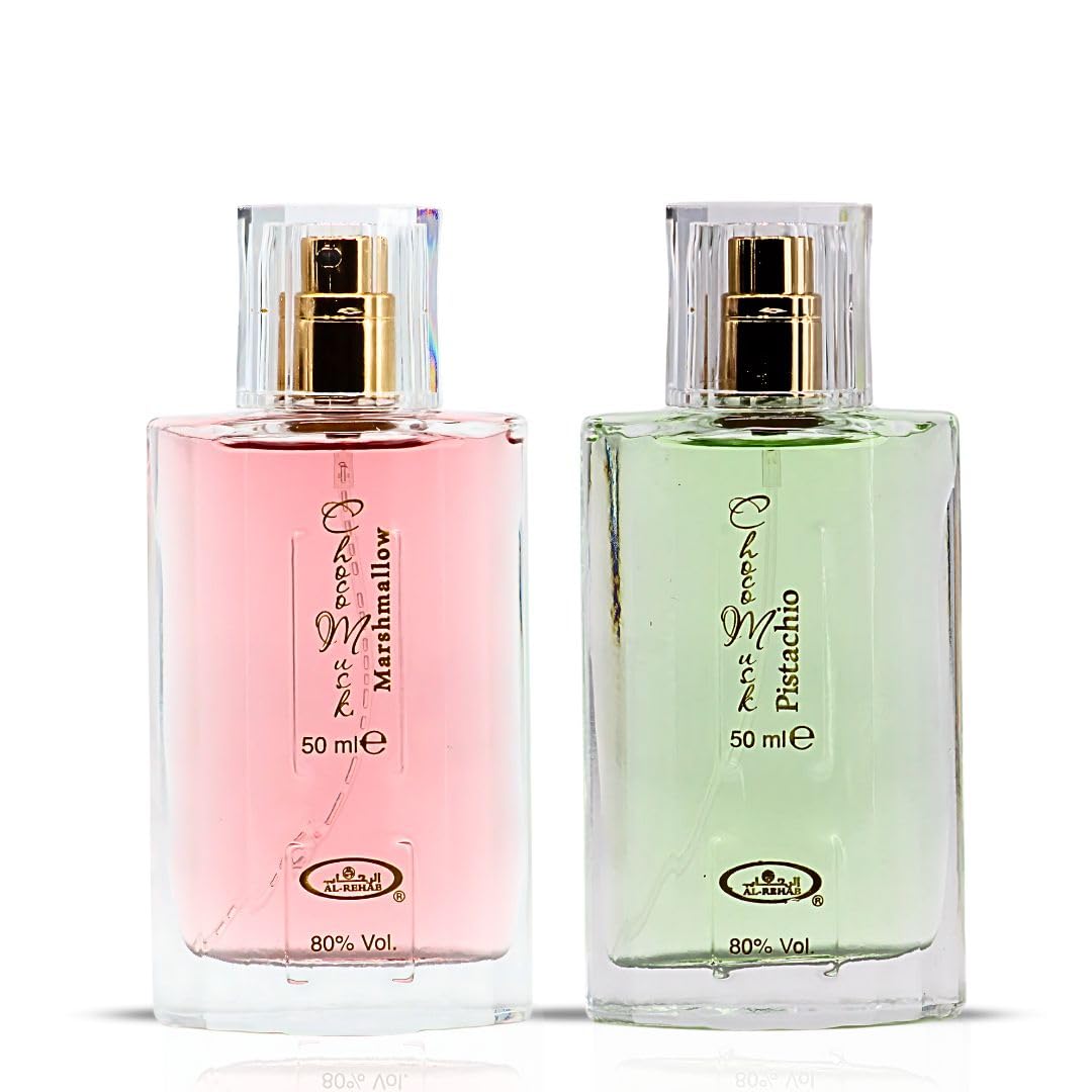 Al-Rehab Choco Musk Marshmallow, bote: aroma suave para uso diario
