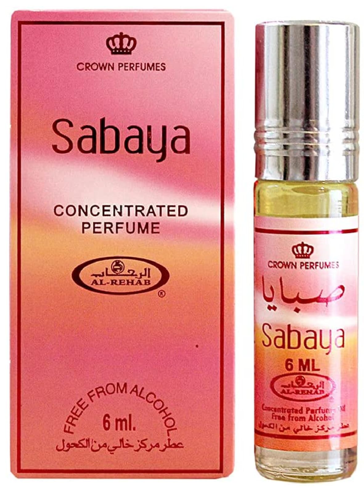 Al-Rehab Sabaya notas cítricas y rosas, aroma fresco