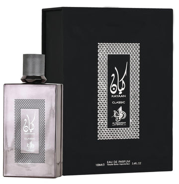 Al Wataniah Kayaan Classic frasco: fragancia elegante y duradera para ocasiones especiales.