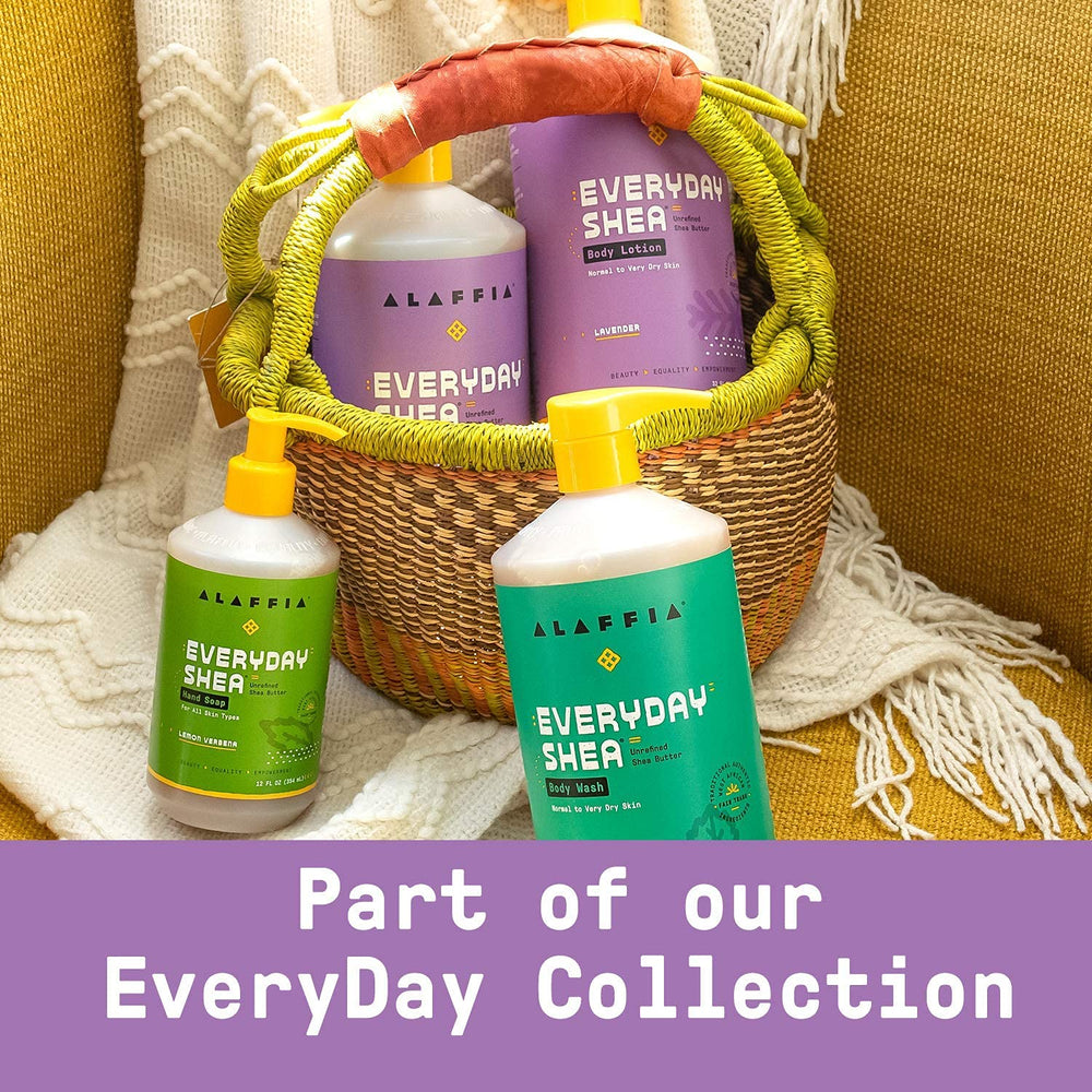 Alaffia EveryDay Shea Shampoo, uso diario para cabello normal a seco.