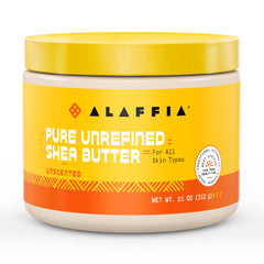 Alaffia manteca karité pura, textura suave para la piel