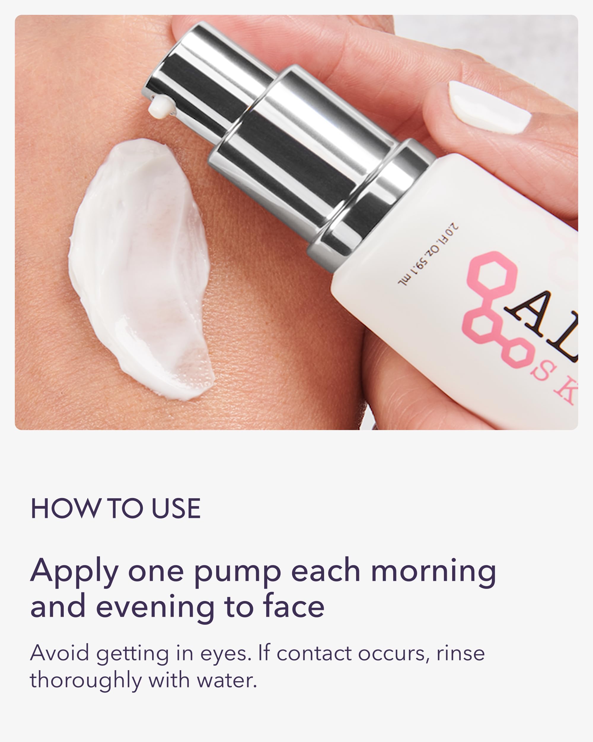ALASTIN Soin Visage – application matin, routine simple et efficace.