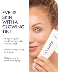 ALASTIN HydraTint Pro muestra tono universal que se funde con la piel.