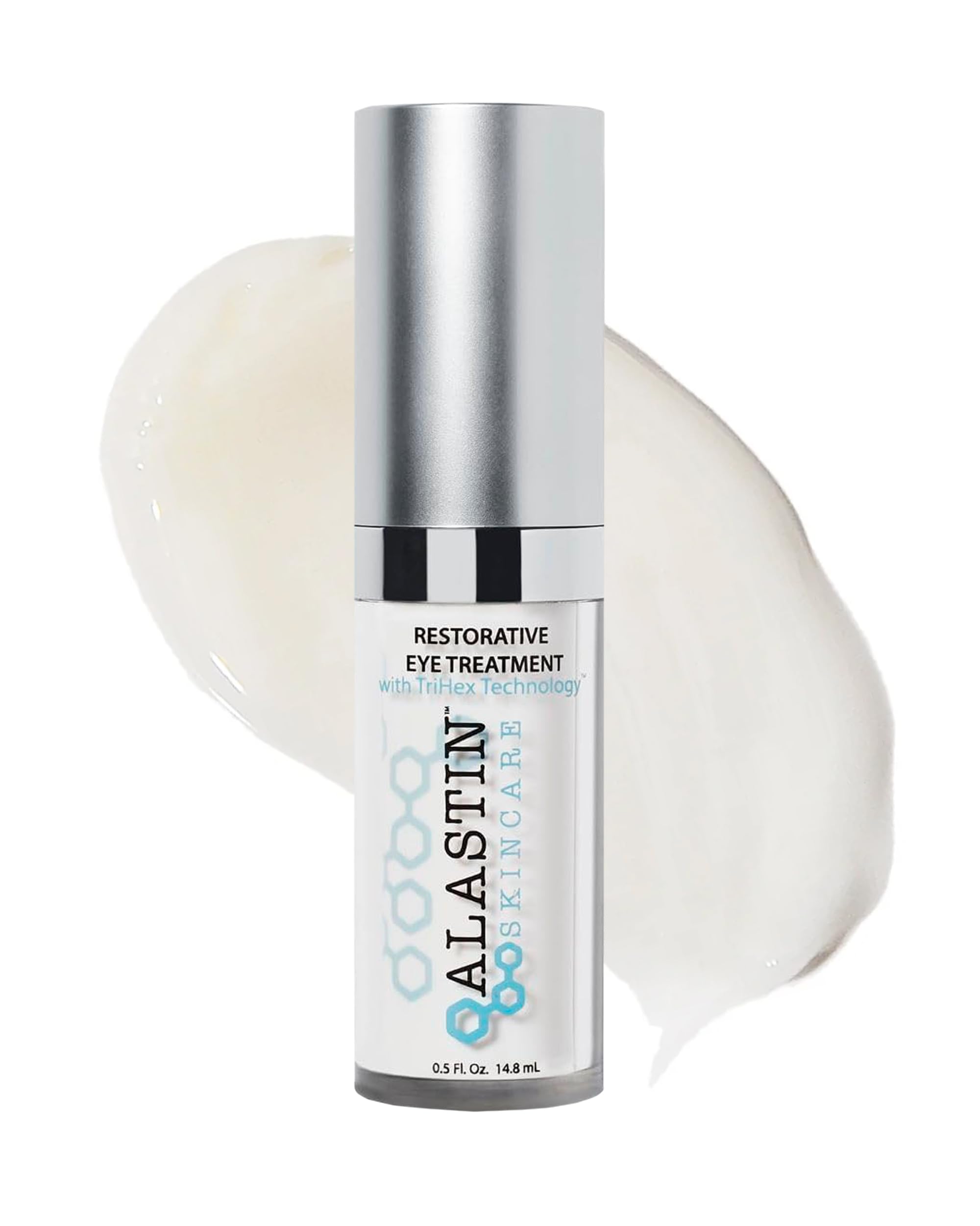 ALASTIN Skincare Restorative Eye Treatment envase 0-5oz, hidratación suave para el contorno de ojos.