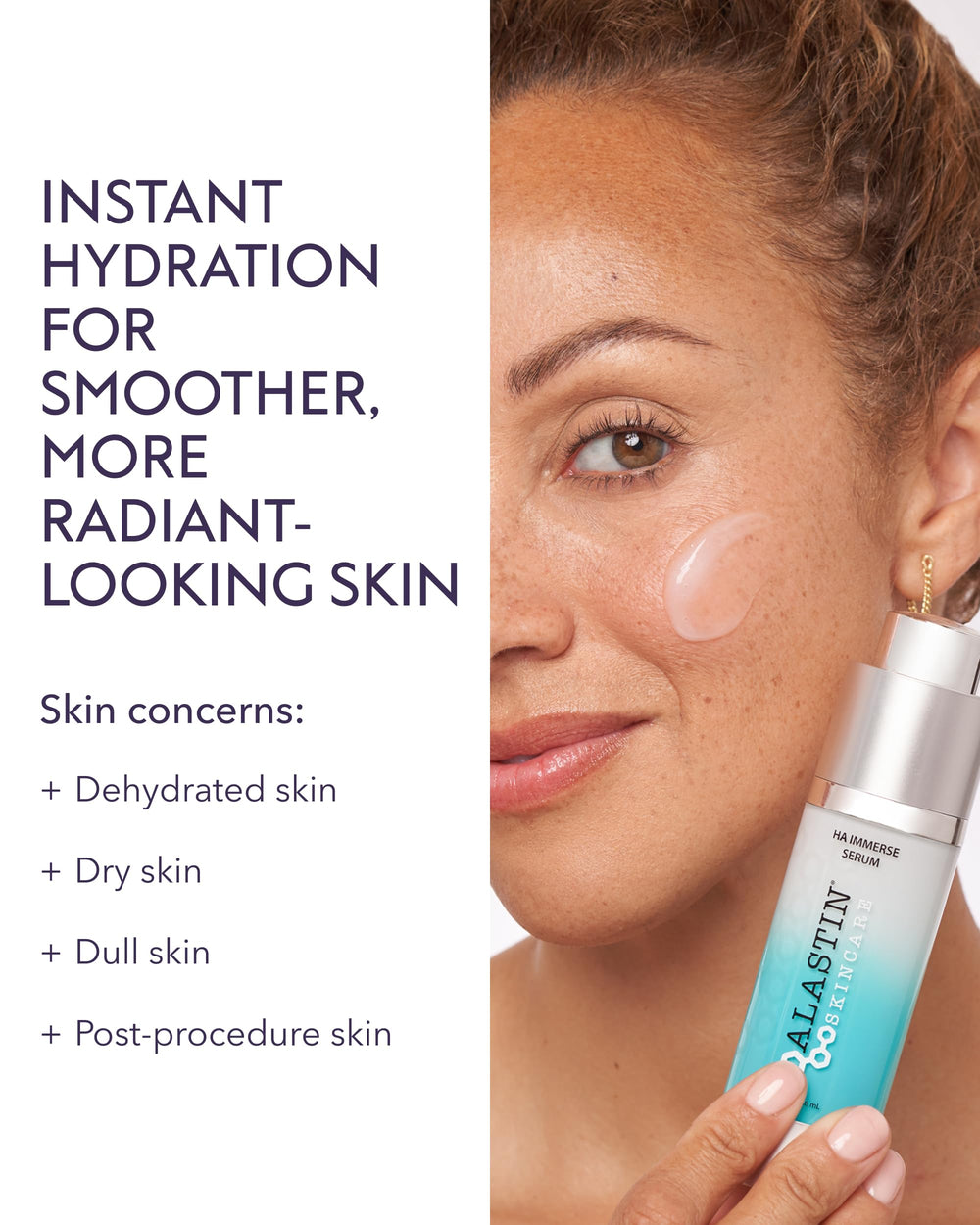 ALASTIN Skincare Hyaluronic Acid IMMERSE uso diario para piel más suave