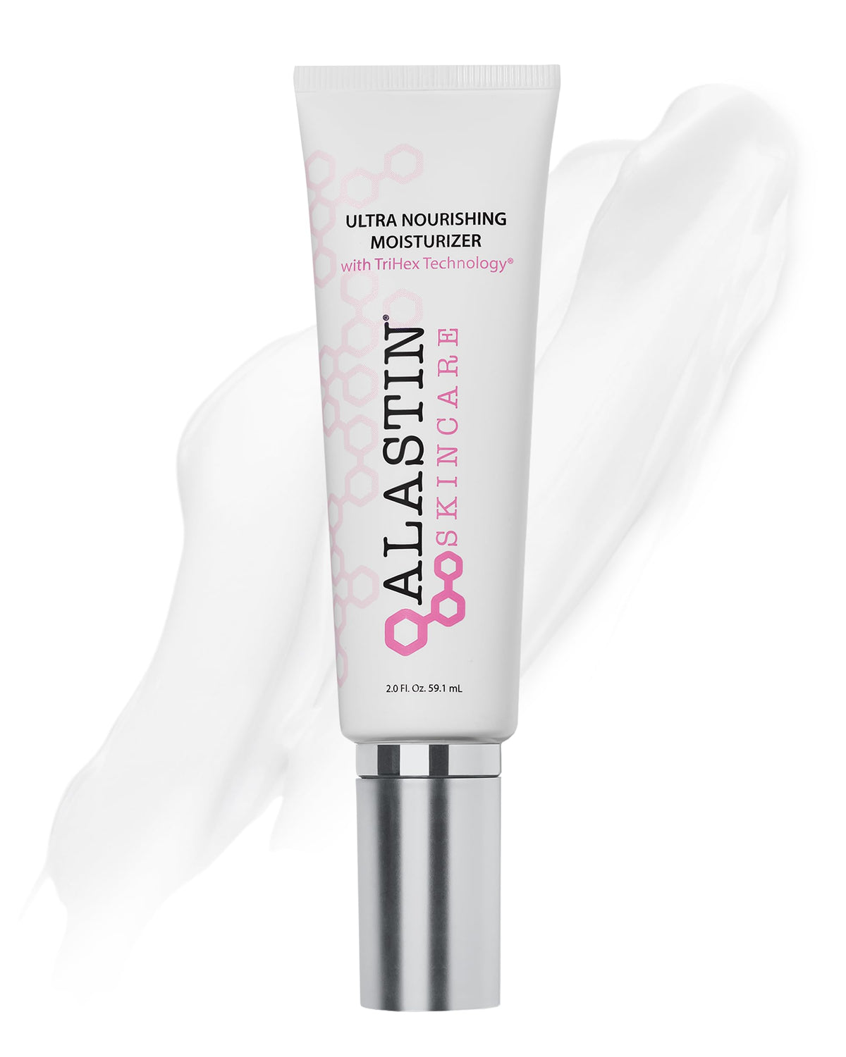 ALASTIN Soin Visage Nourrissant – bouteille crème, hydratation durable pour peau sèche.
