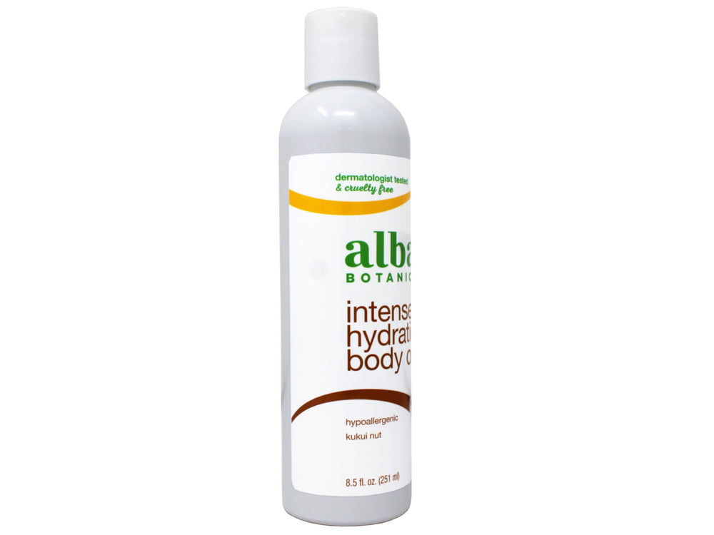 Textura lujosa del aceite Kukui Nut de Alba Botanica para piel suave