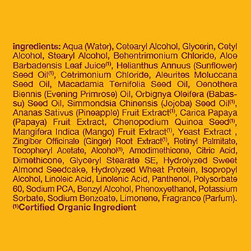 Alba Botanica Body Builder Mango, aloe y piña para brillo saludable.