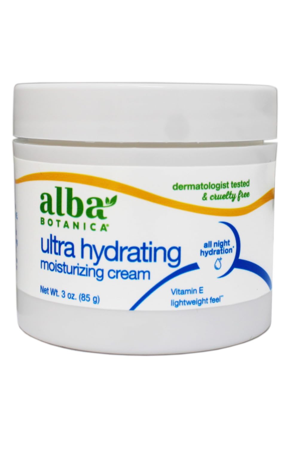 Alba Botanica crema hidratante jazmín-vitamina-e ayuda a mantener la barrera cutánea.