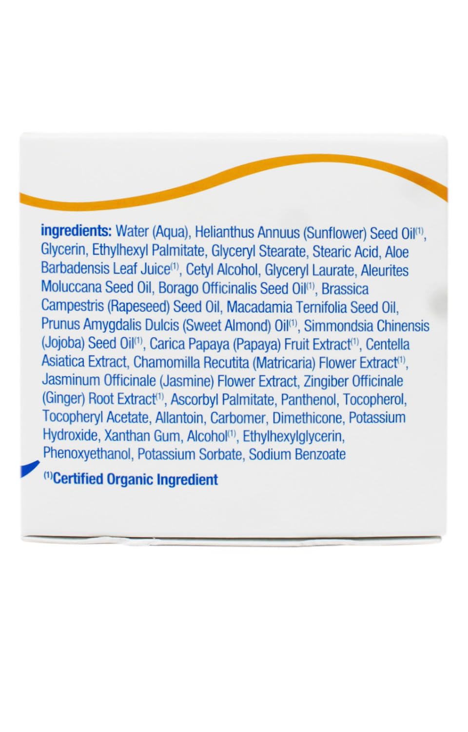 Alba Botanica crema hidratante jazmín-vitamina-e ideal para uso diario y nocturno.