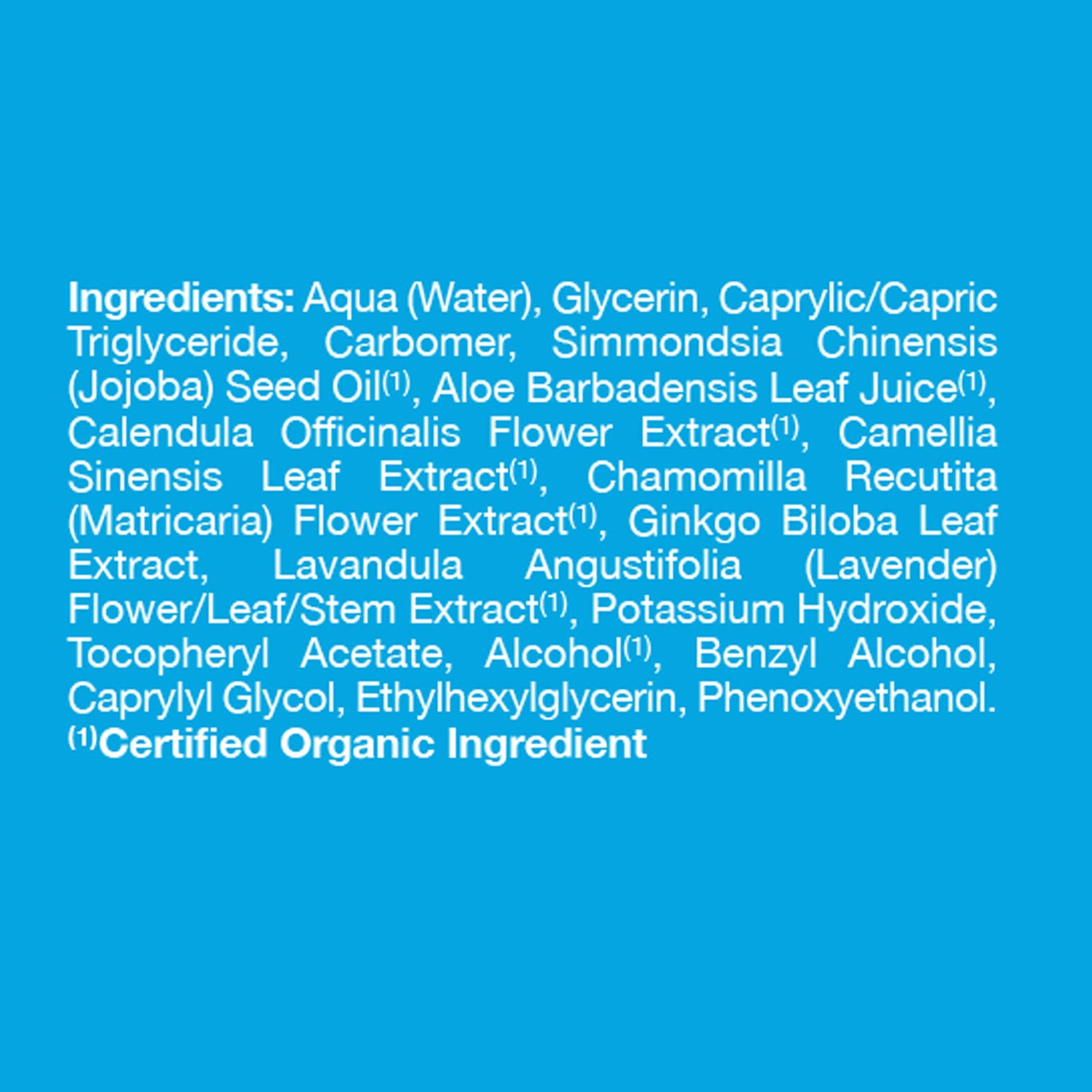 Ingredientes botánicos: aloe vera, jojoba y camomila en Alba Botanica