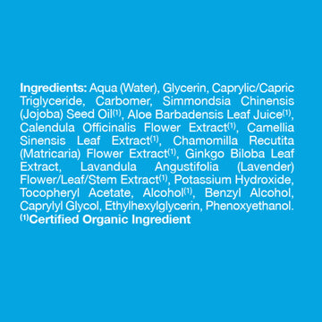 Ingredientes botánicos: aloe vera, jojoba y camomila en Alba Botanica