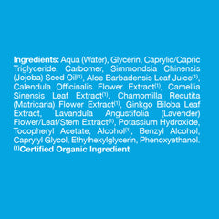 Ingredientes botánicos: aloe vera, jojoba y camomila en Alba Botanica