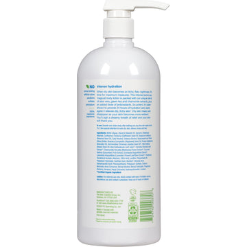 Alba Botanica ingredientes clave como karité y aceites para nutrición y suavidad.