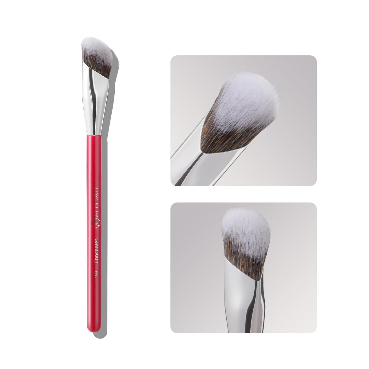 ALBEAUT brocha correctora angulada precisa para contornos delicados bajo ojos