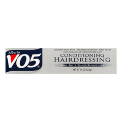 Alberto VO5 acondicionador para cabello plateado; aporta brillo y realza el color.
