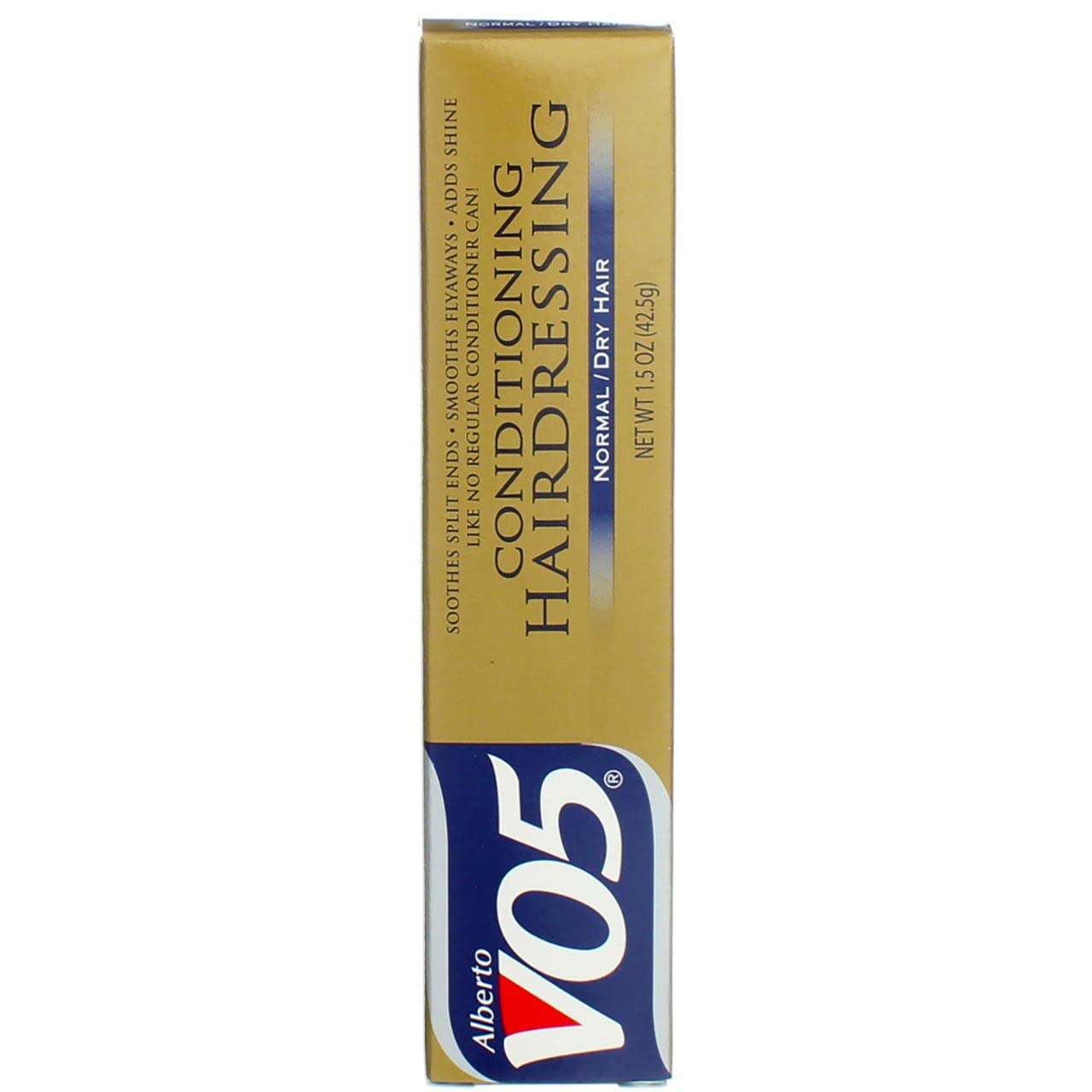 Acondicionador Alberto VO5 para cabello normal o seco, textura cremosa para suavidad.