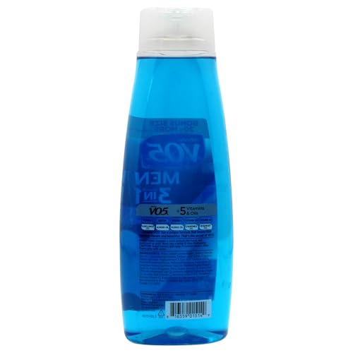 Alberto VO5 3 en 1 aplicación rápida para cuerpo y cabello.