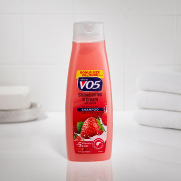 Alberto VO5 Leches Hidratantes champú, espuma cremosa para cabello nutrido