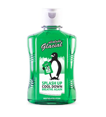 Alcolado Glacial etiqueta mentolada, aroma único para revitalizar el momento.