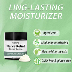 Crème Alcura pour les nerfs – soin quotidien naturel sans produits agressifs.