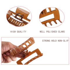 Alemaky clip rectangular mate con acabado antideslizante