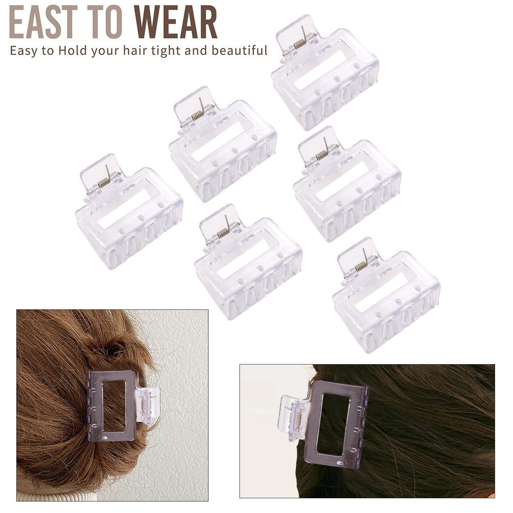 Alemaky clip mate con resorte cubierto, evita tirones al sujetar el cabello.