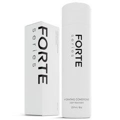 Acondicionador hidratante Alex Costa para hombre: bote visible y cabello suave