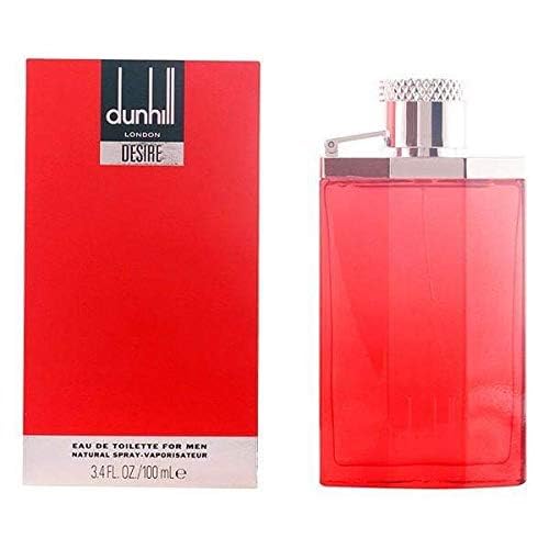 Alfred Dunhill Desire Red, detalle rosa y patchouli para un aroma distinguido.
