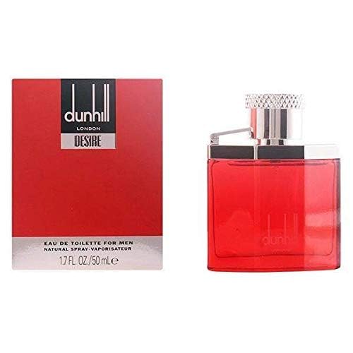 Alfred Dunhill Desire Red, fondo de madera teca que aporta ambiente sofisticado.