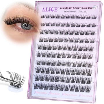 ALICE C-curly lashes create a soft, voluminous finish