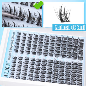 ALICE DIY lash extensions at home for quick salon-like results.