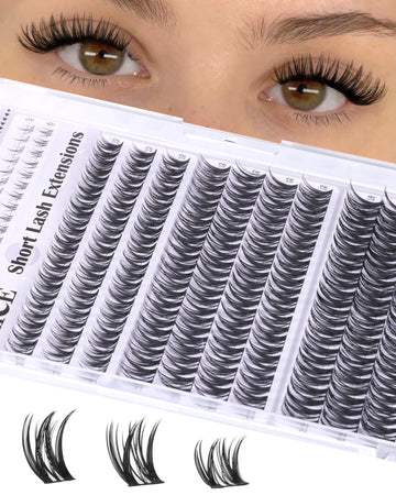 ALICE Flaunt Lash Clusters tono natural que se fusiona con tus pestañas