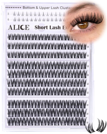 ALICE Flaunt Lash Clusters volumen y pestanas inferiores para marco de mirada
