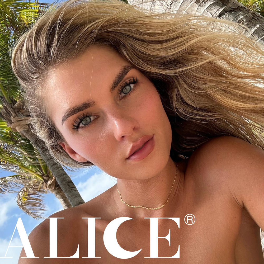 ALICE pestañas en racimo para uso casero y personalizar el estilo