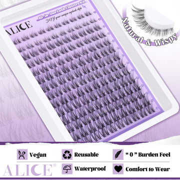 ALICE tijeras para pestañas, aplicación precisa en casa