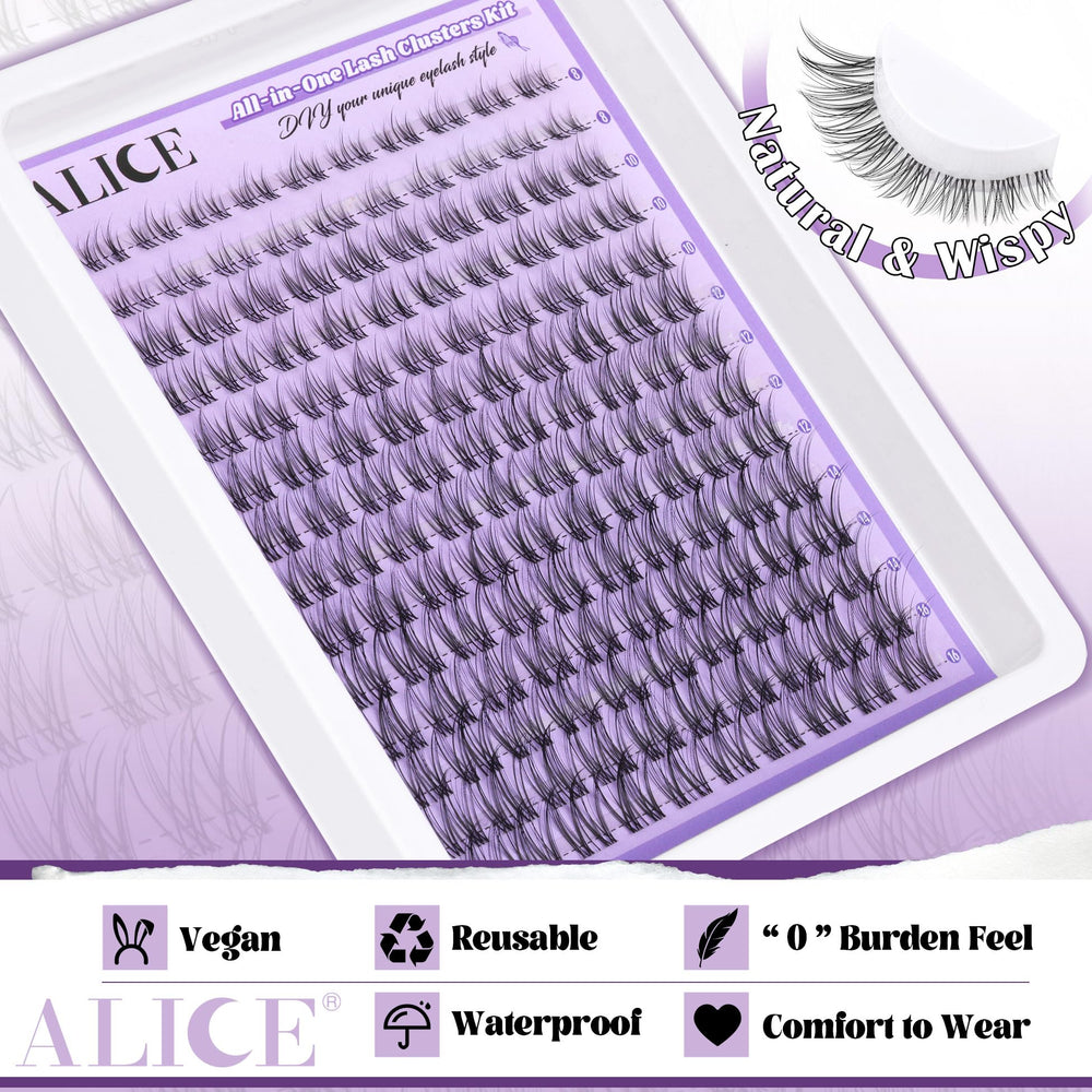 ALICE tijeras para pestañas, aplicación precisa en casa